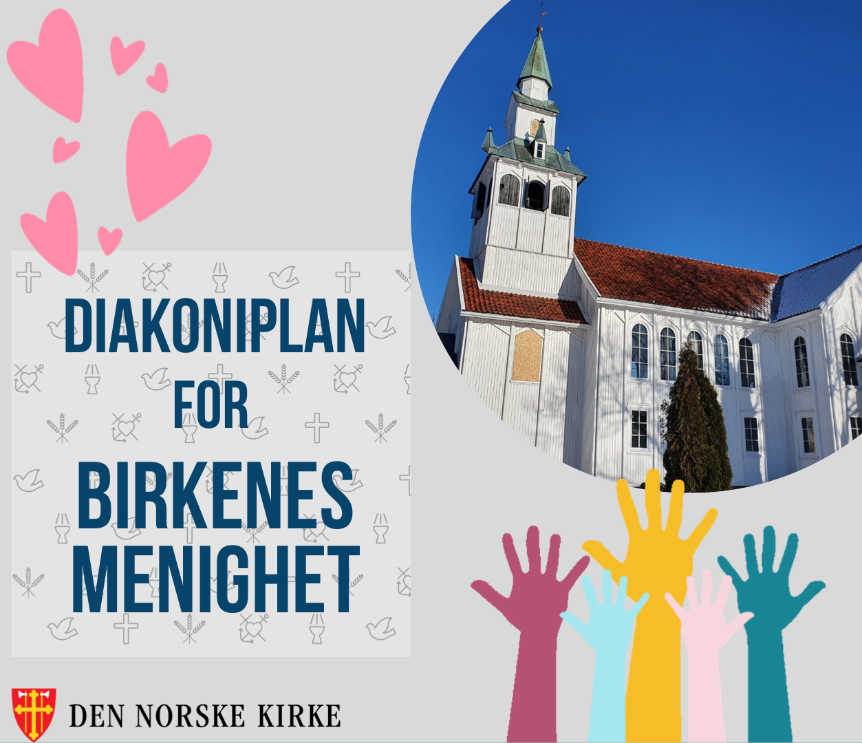 Diakoniplan for Birkenes menighet, framside