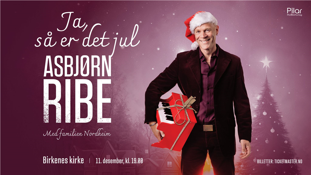 Julekonsert Asbjørn Ribe